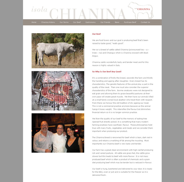 Isola Website